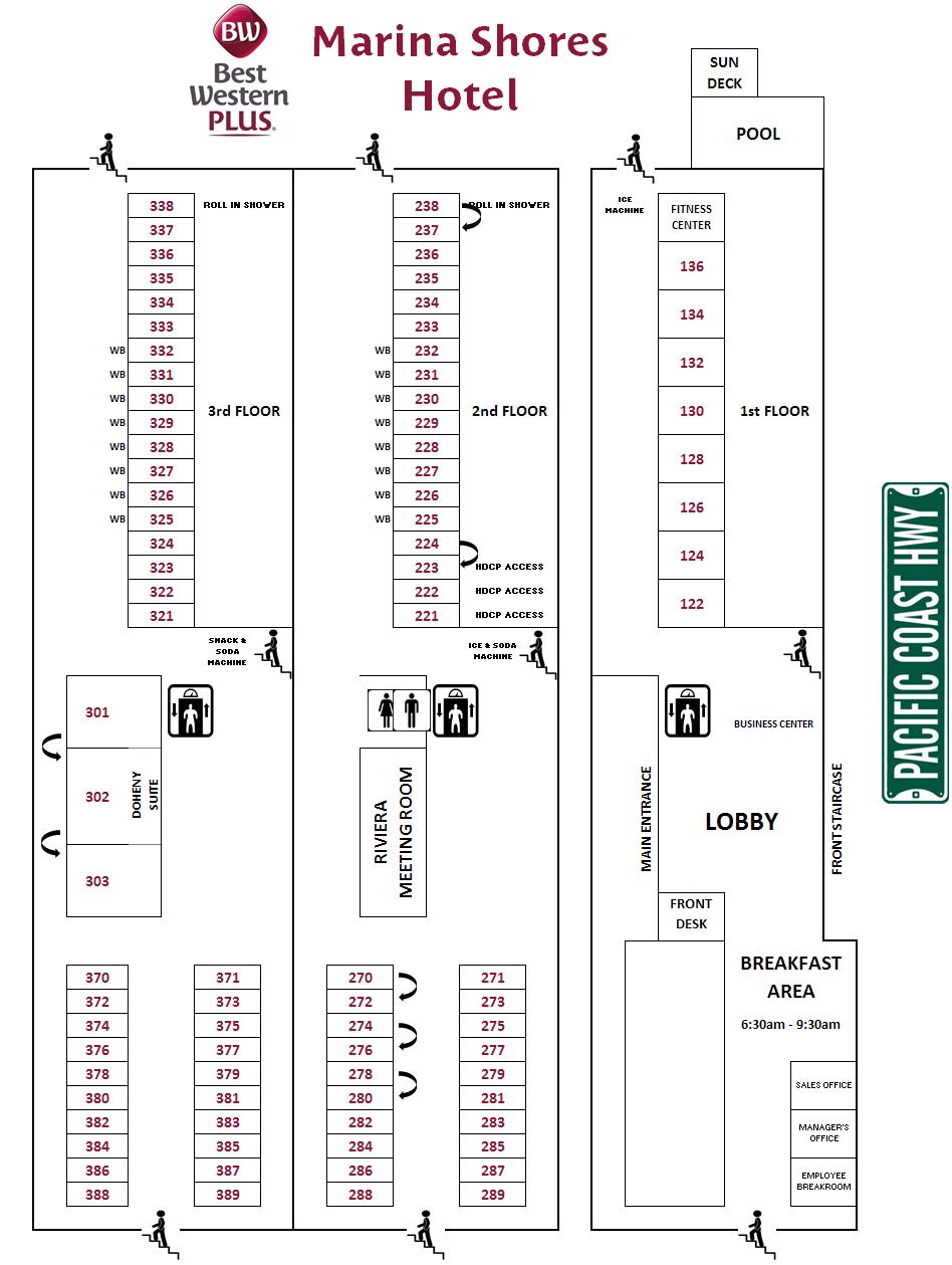 hotel map