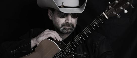 Cowboy with a guitar