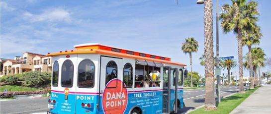 Dana Point Free Trolley Service May-Labor Day Weekend