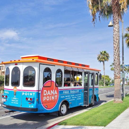 Dana Point Free Trolley Service May-Labor Day Weekend