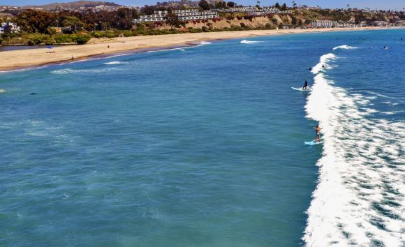 Surfing Doheny State Beach