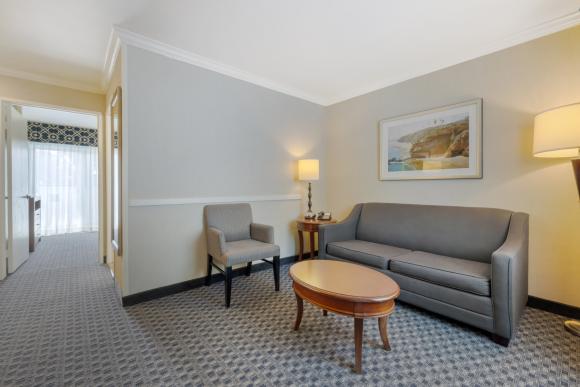 King Two-Room Suite Living Room space